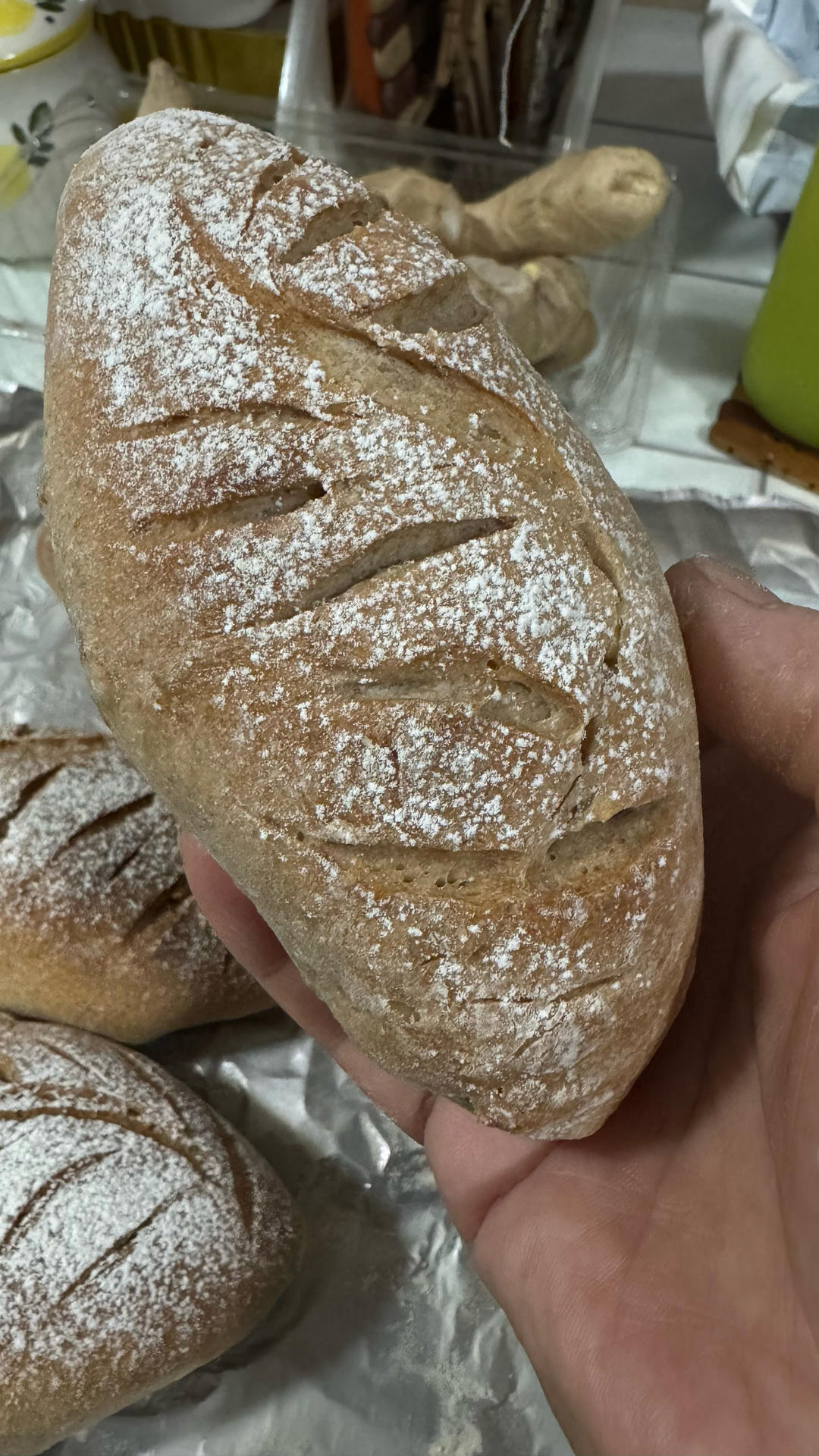 全麦核桃红枣软欧