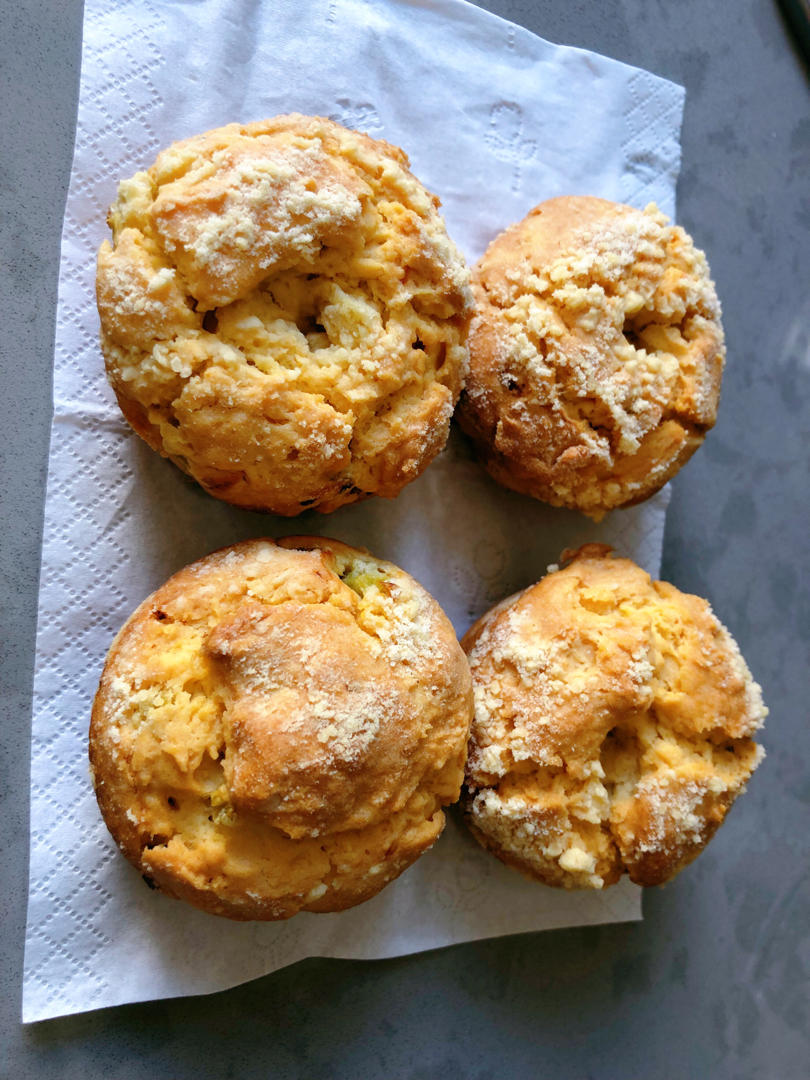 蘑菇头蓝莓麦芬