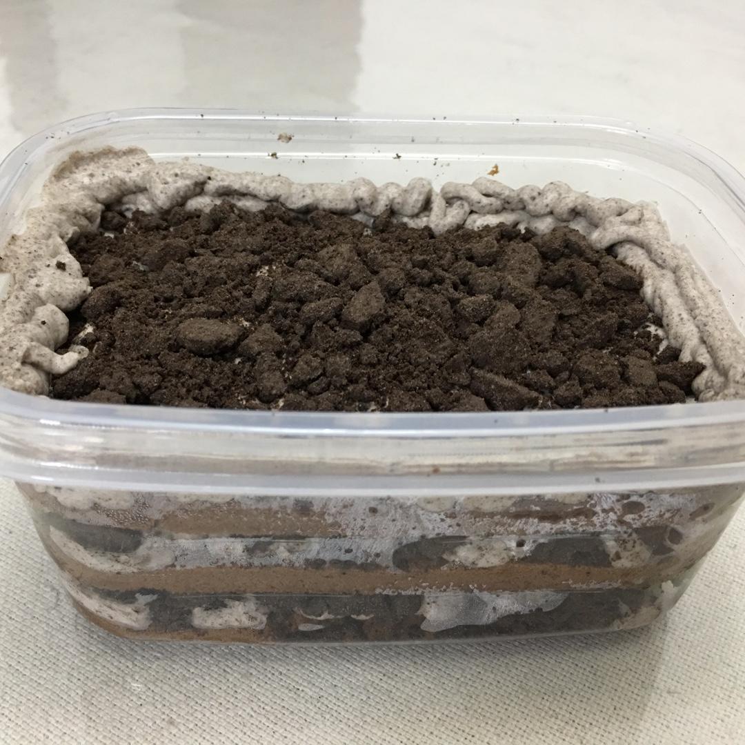 好吃到流泪的奥利奥咸奶油盒子蛋糕