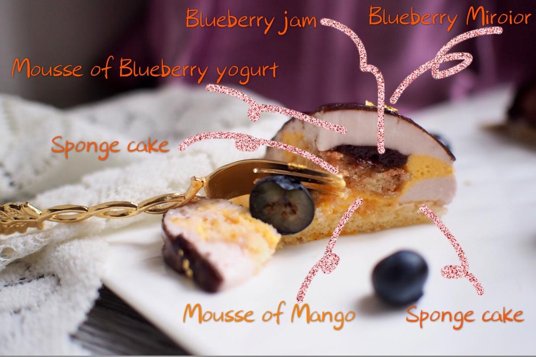 双果慕斯——海氏厨师机版