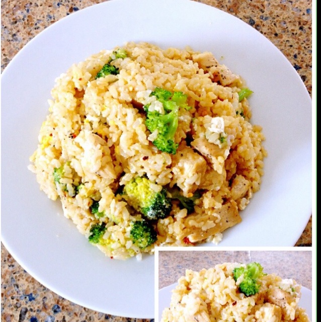 豆豉鸡肉炒饭