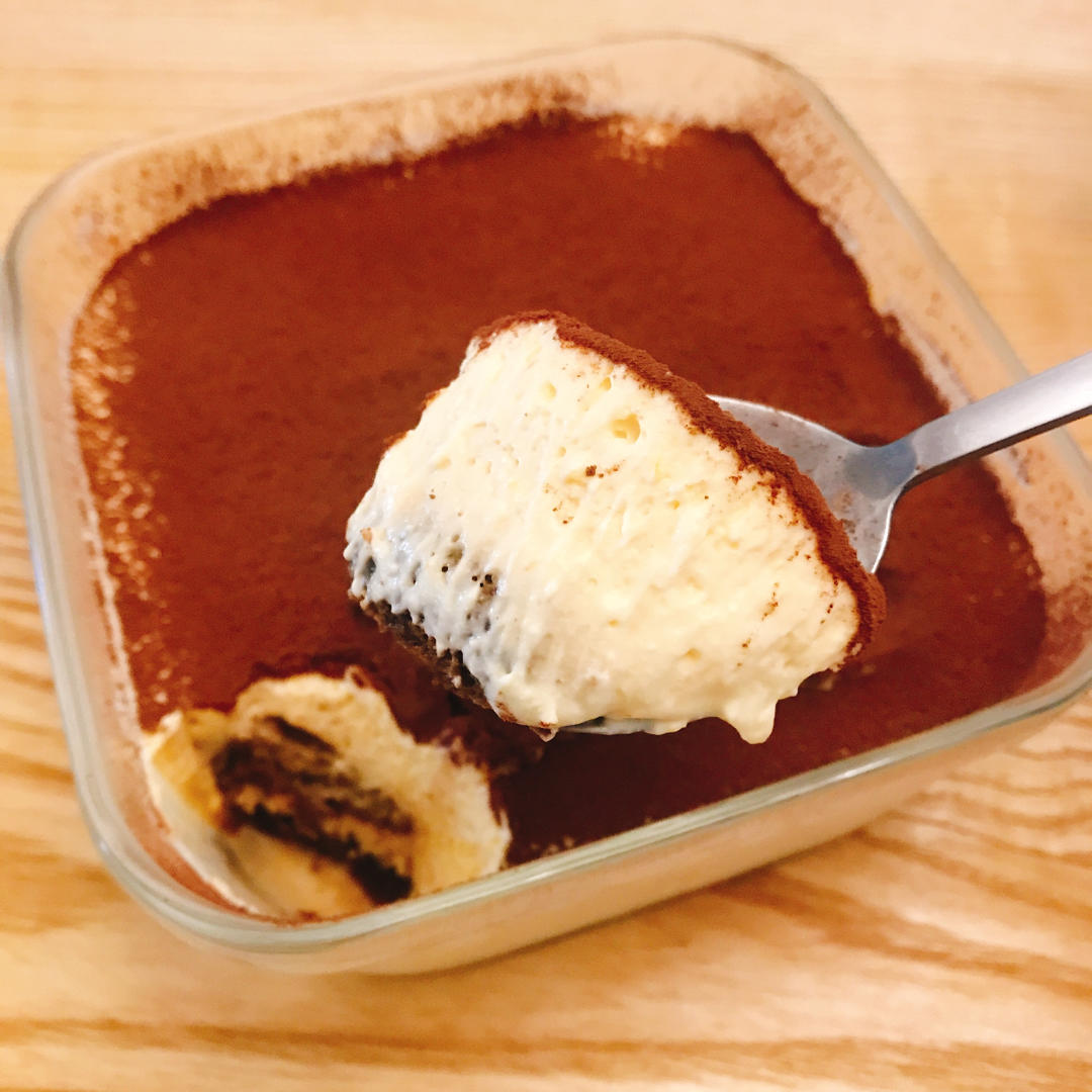 提拉米苏-不添加吉利丁的熟蛋做法才是真的好