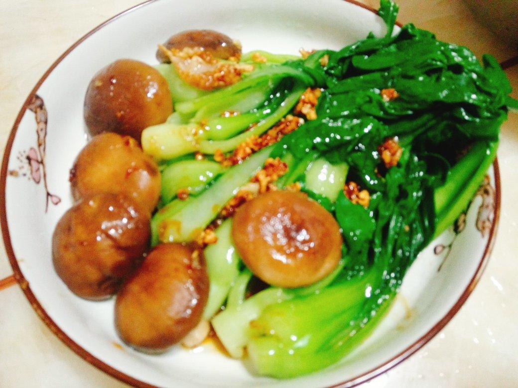 蚝油香菇小油菜