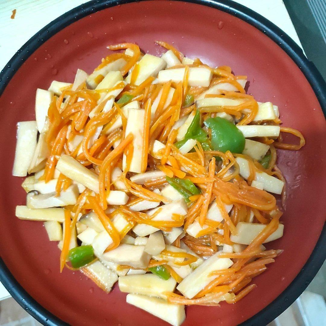 爆炒杏鲍菇