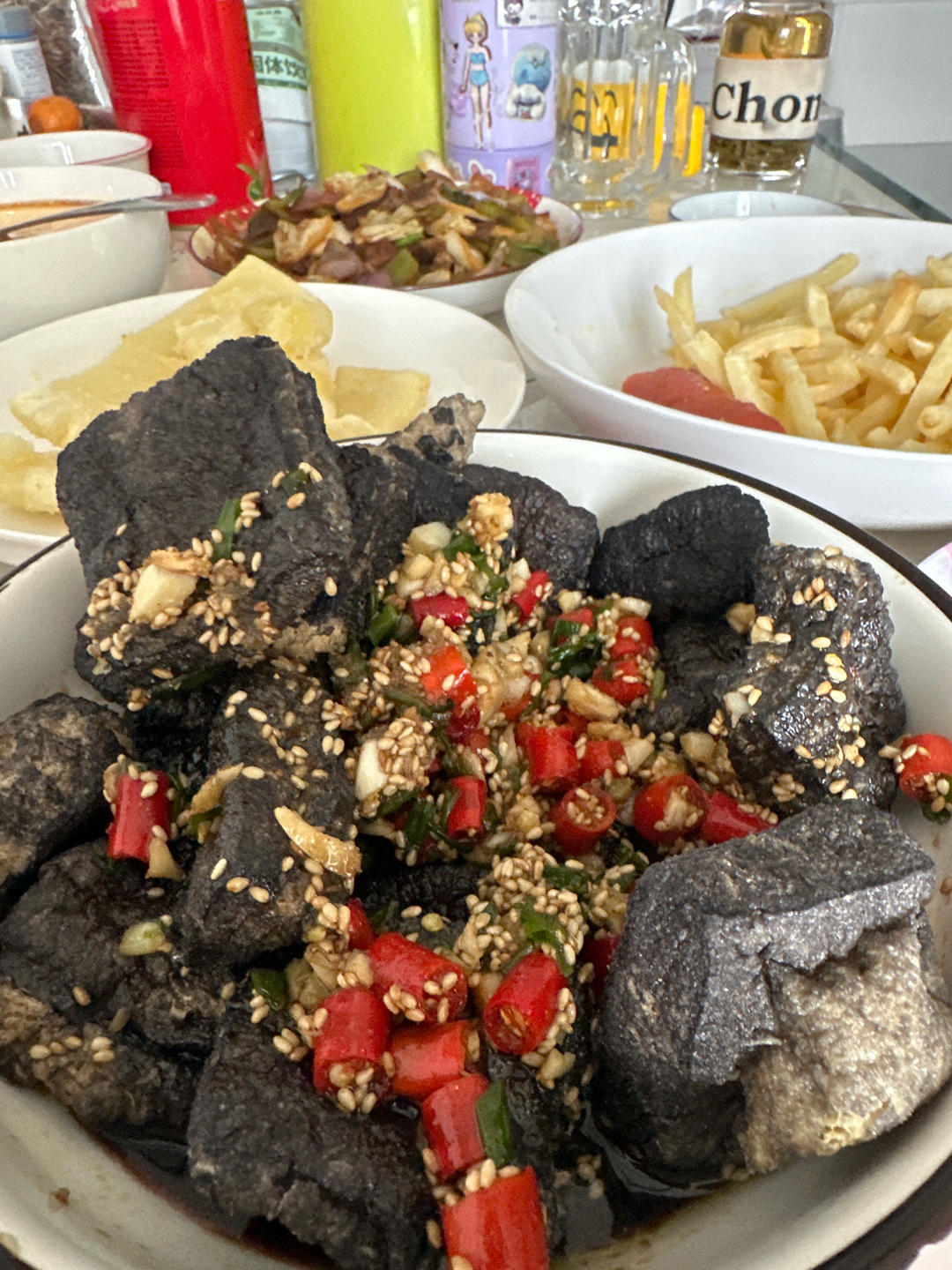 直逼夜市臭豆腐～空气炸锅烤豆腐（附灵魂蘸酱）