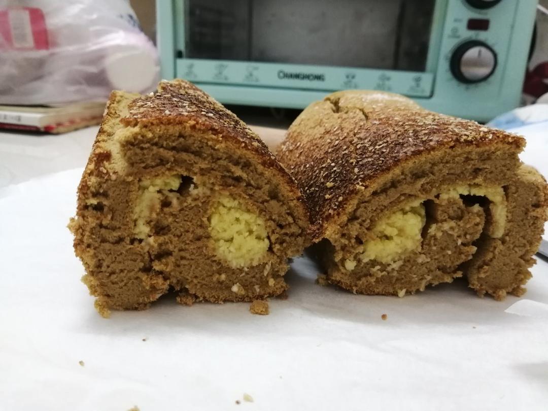 怎么卷都不裂的肉松蛋糕卷