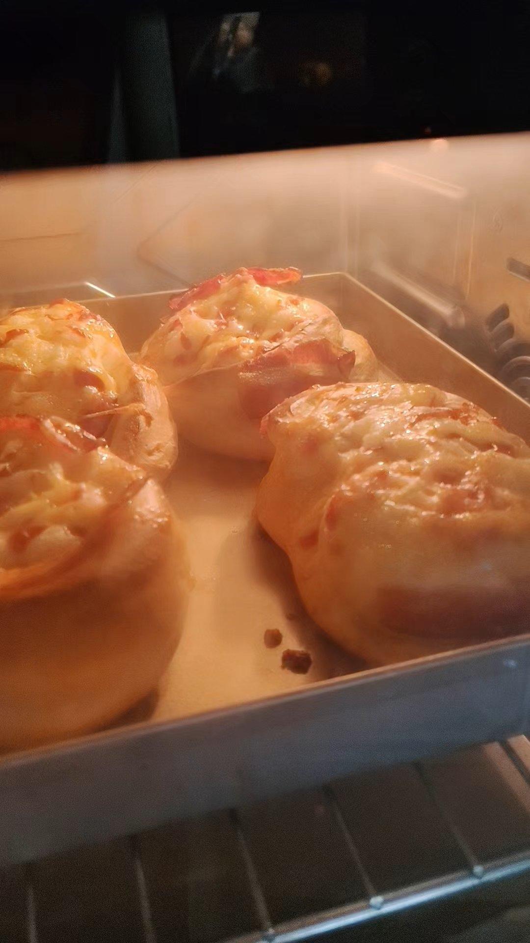 琐死这个万能台式面团，咸面包天花板培根芝士面包！