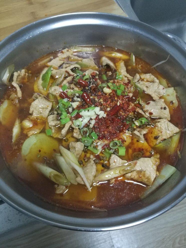 堂妈小厨——水煮肉片