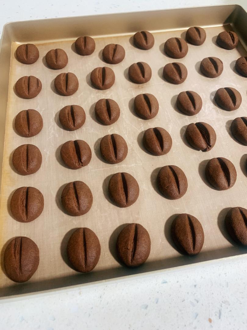 ㊙️萌化了‼️酥脆可口的咖啡豆饼干‼️一学就会