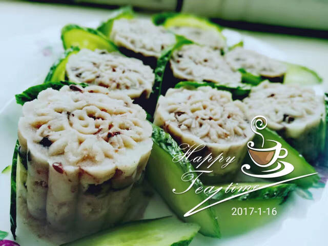 山药红豆糕
