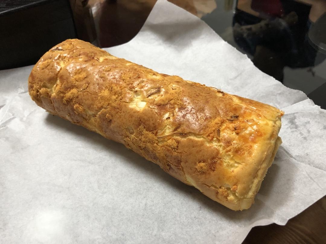 香葱肉松卷 蛋糕卷-无敌美味