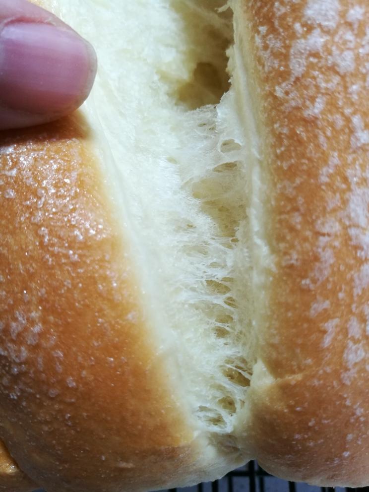 纯奶手撕吐司的做法 步骤1