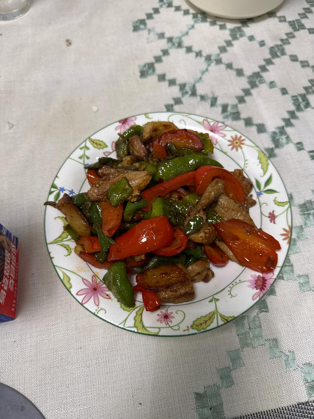 青椒炒五花肉