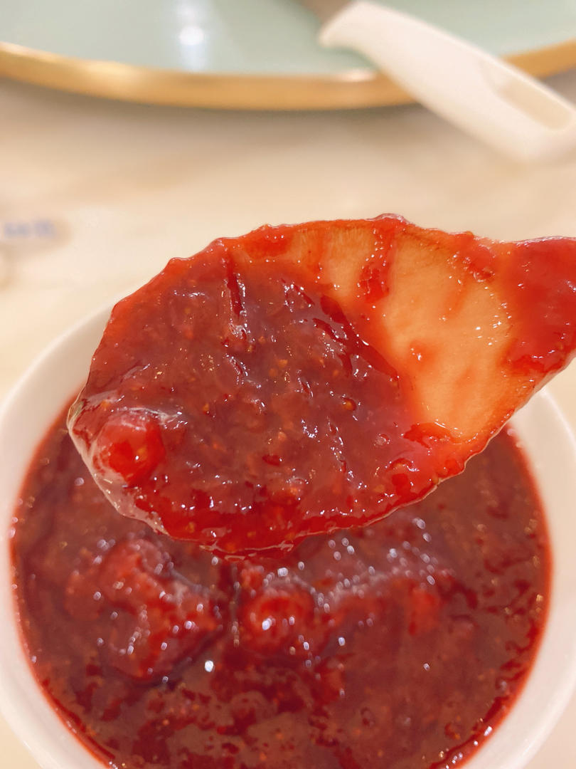 自制无添加草莓酱