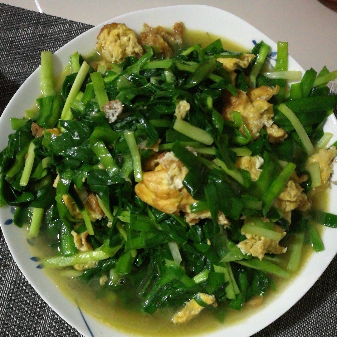韭菜炒蛋