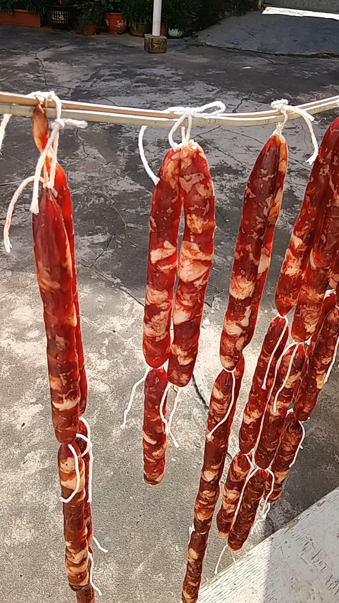 超好吃的广式腊肠