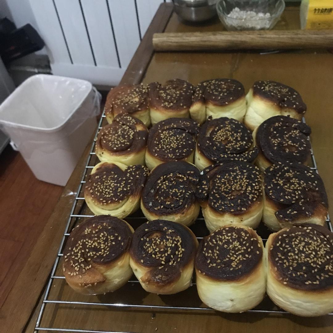 蜂蜜脆底小面包