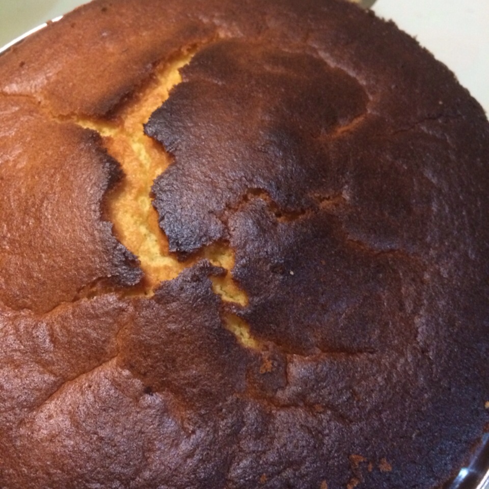 6寸原味戚风蛋糕