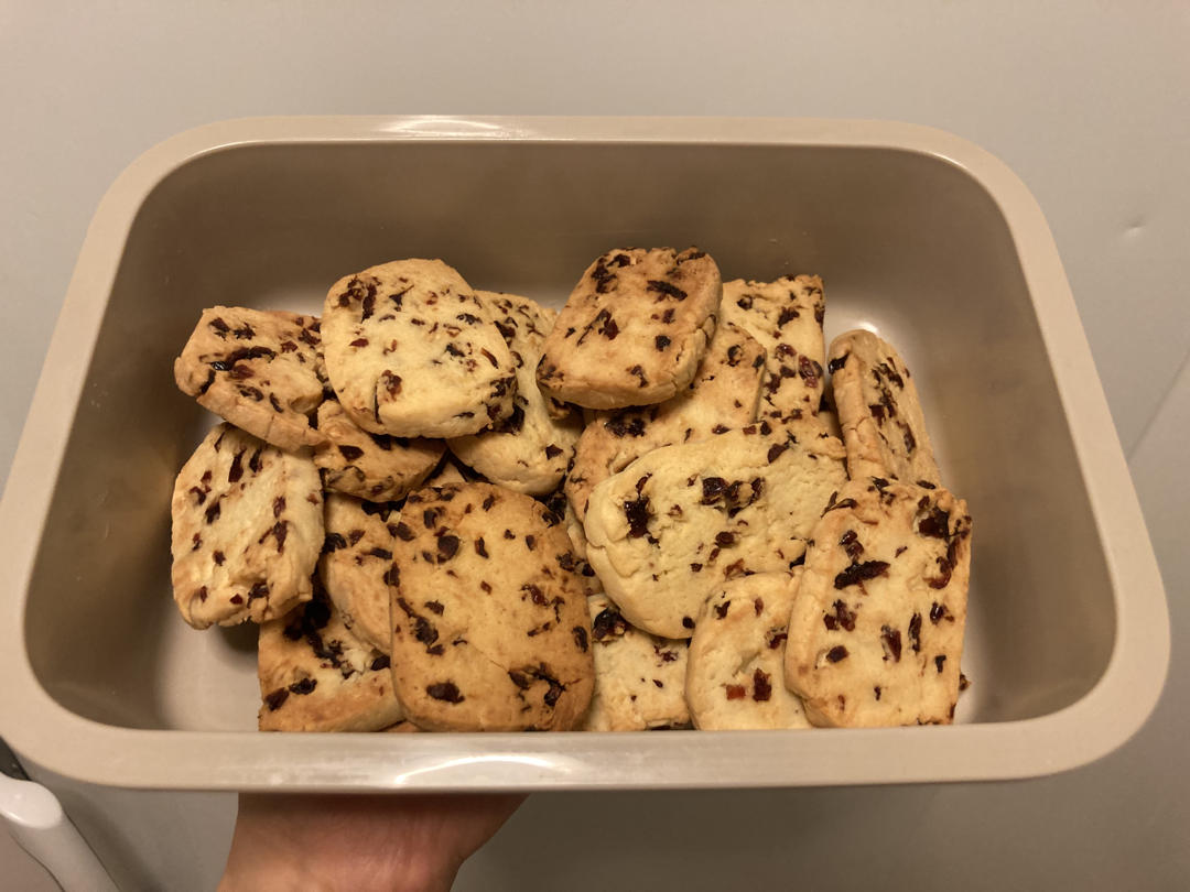 蔓越莓饼干 新手也不怕