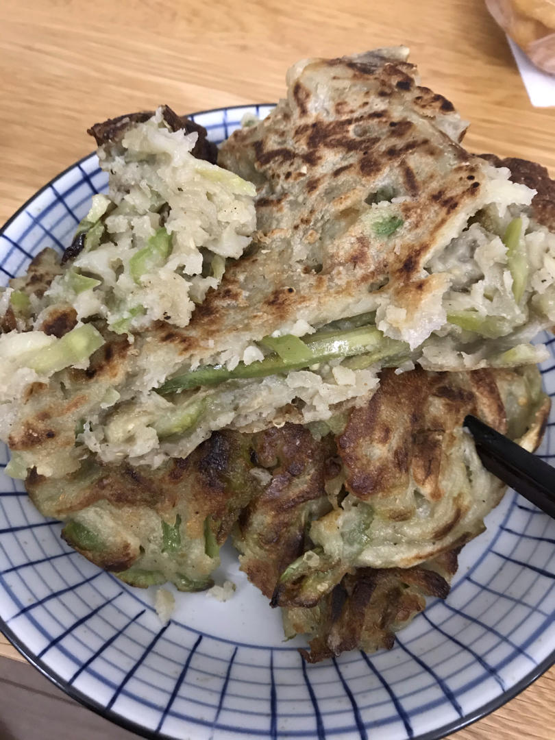 香脆可口的青茄子煎饼
