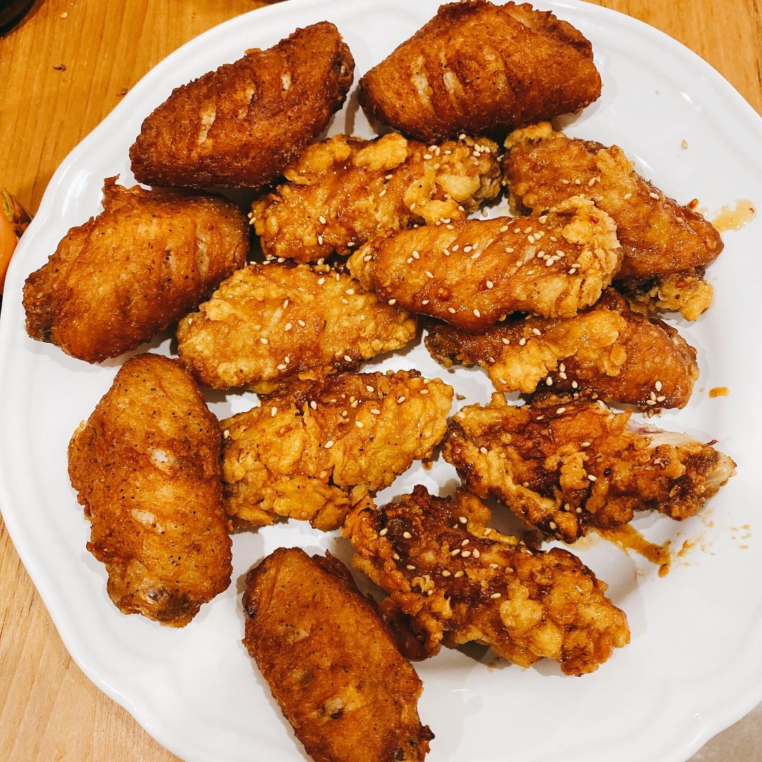 外酥里嫩㊙️蜂蜜黄油脆皮炸鸡❗️好吃到舔手指