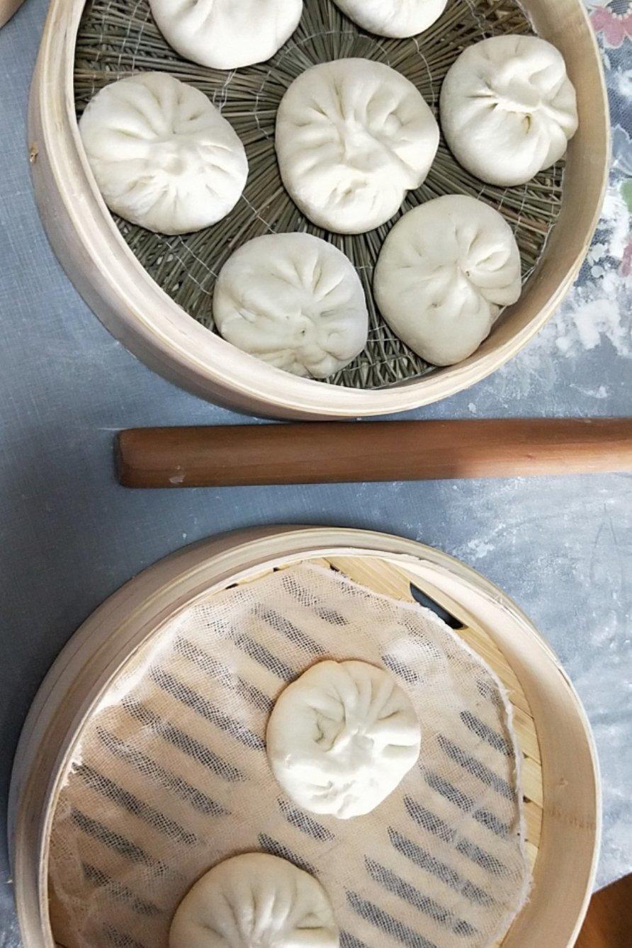鲜肉大葱肉包（教你水打馅）