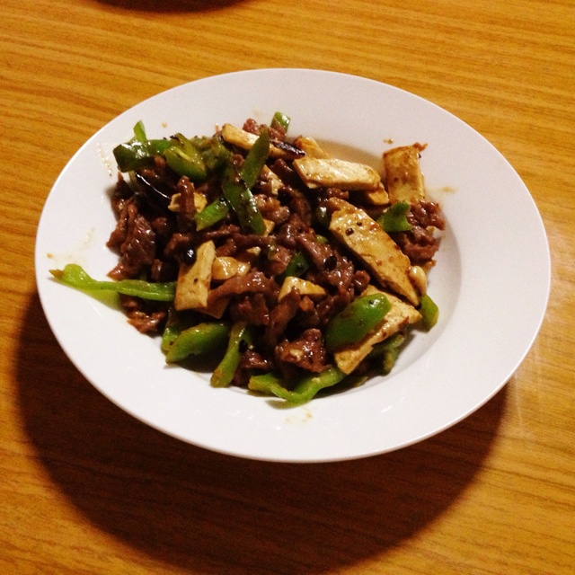 青椒牛柳