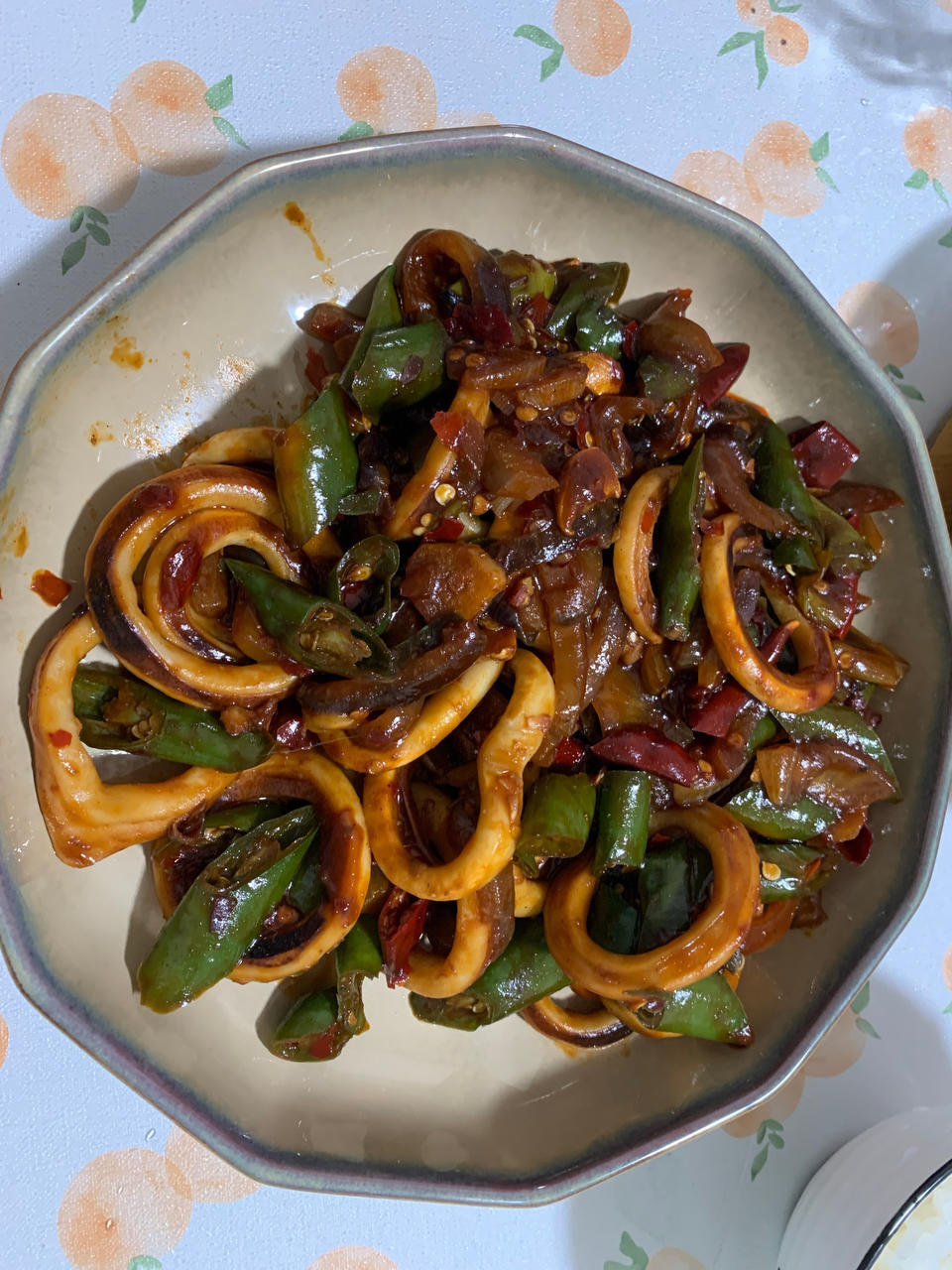 最好吃的酱爆鱿鱼圈