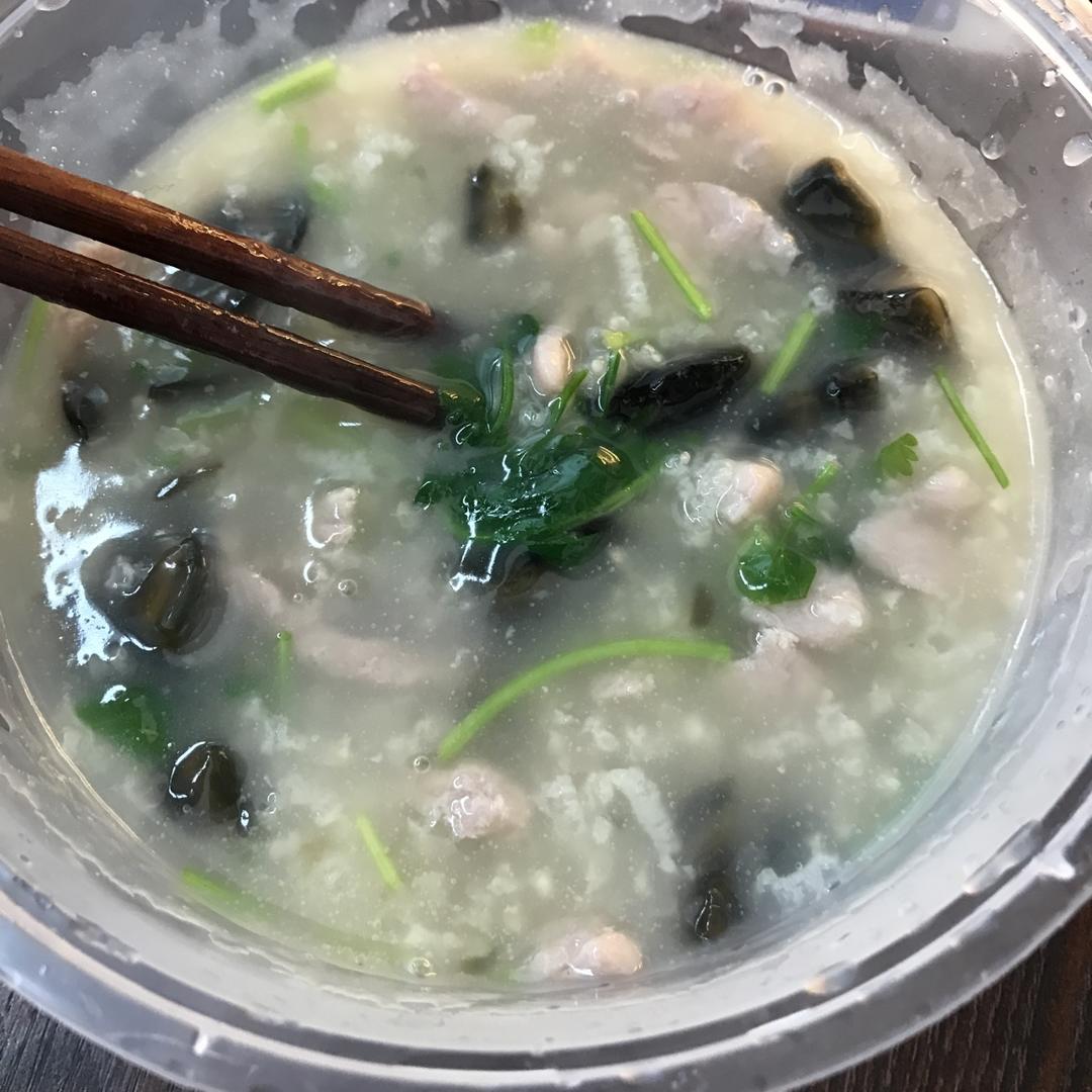 皮蛋瘦肉粥