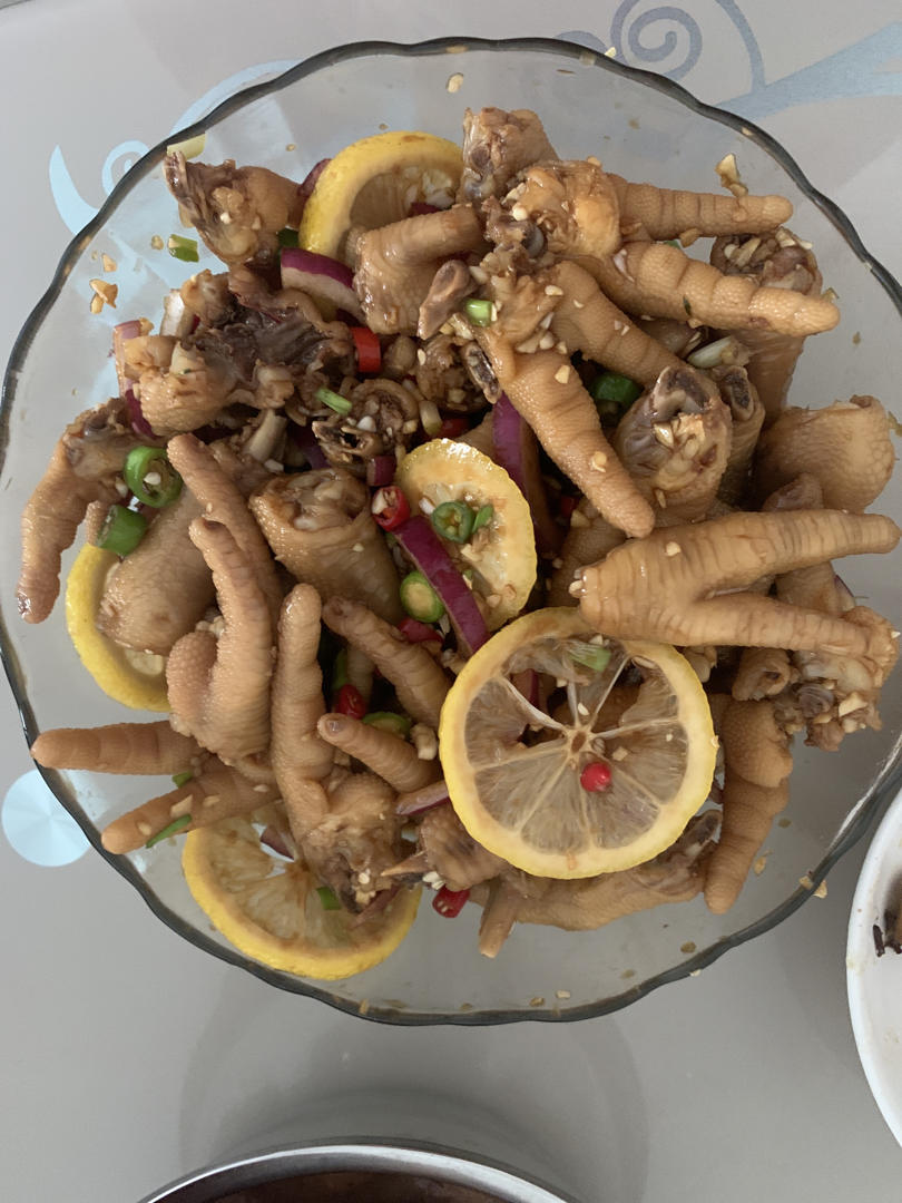 【柠檬酸辣鸡爪】自制超级无敌美味的网红鸡爪