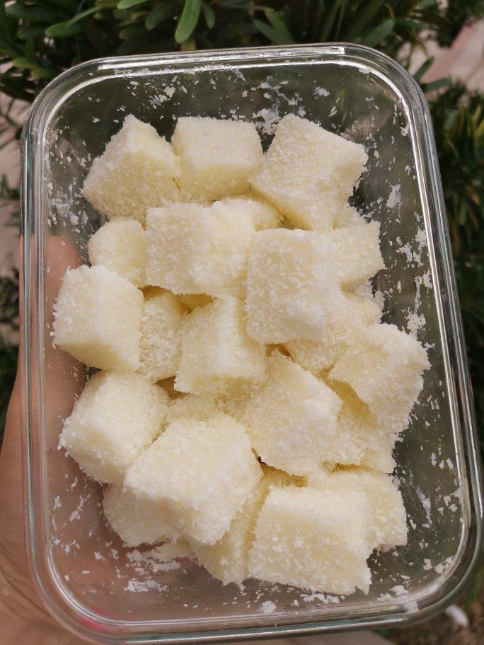 （只需4种材料)牛奶小方