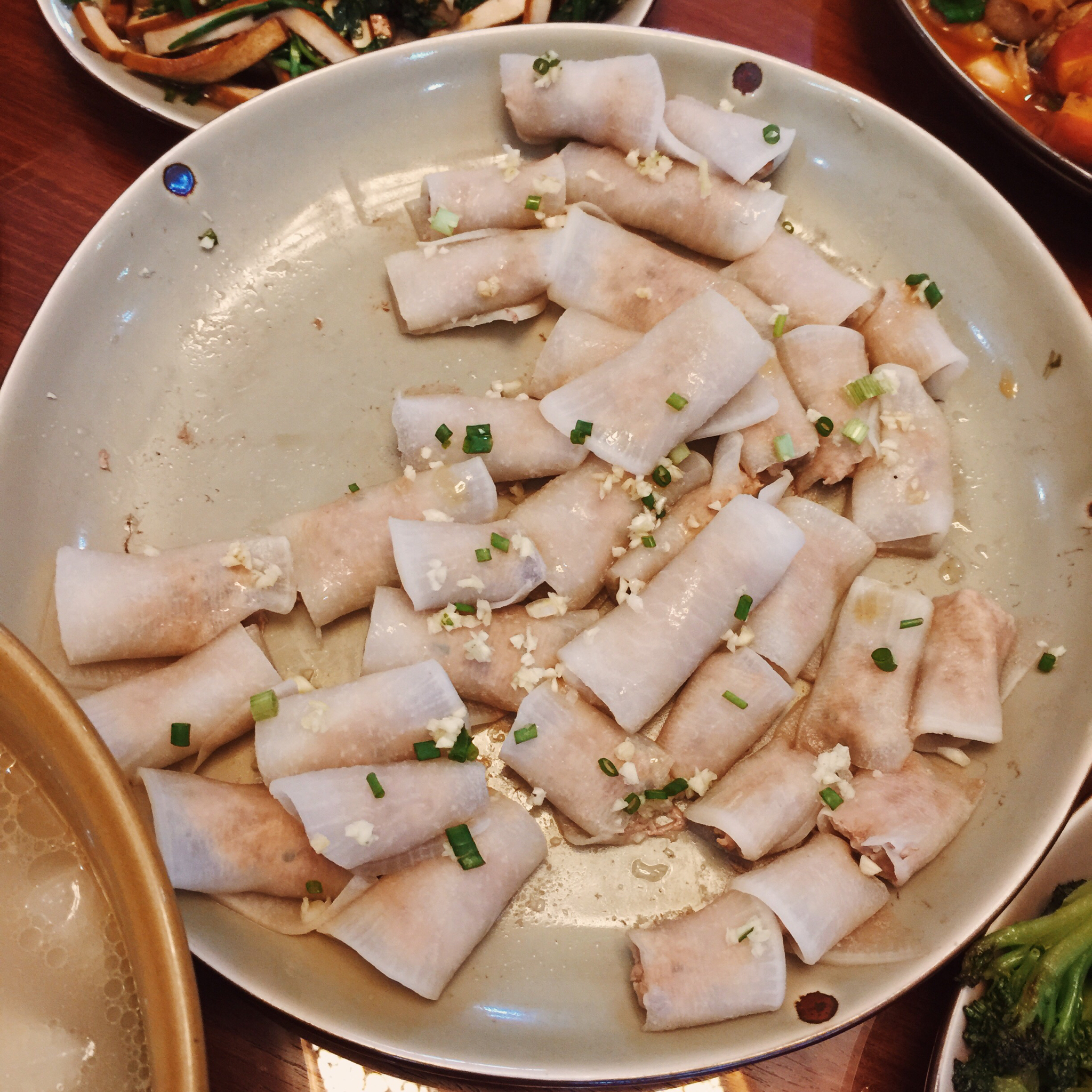 清蒸萝卜肉卷