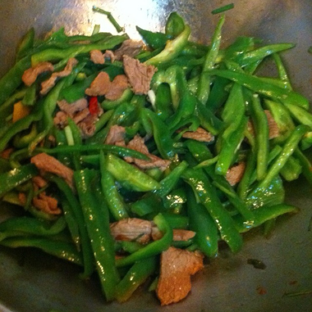 青椒肉丝