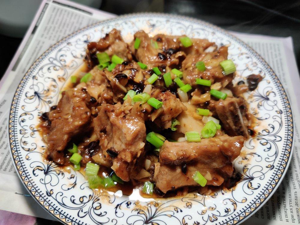 家常菜～豉汁蒸排骨