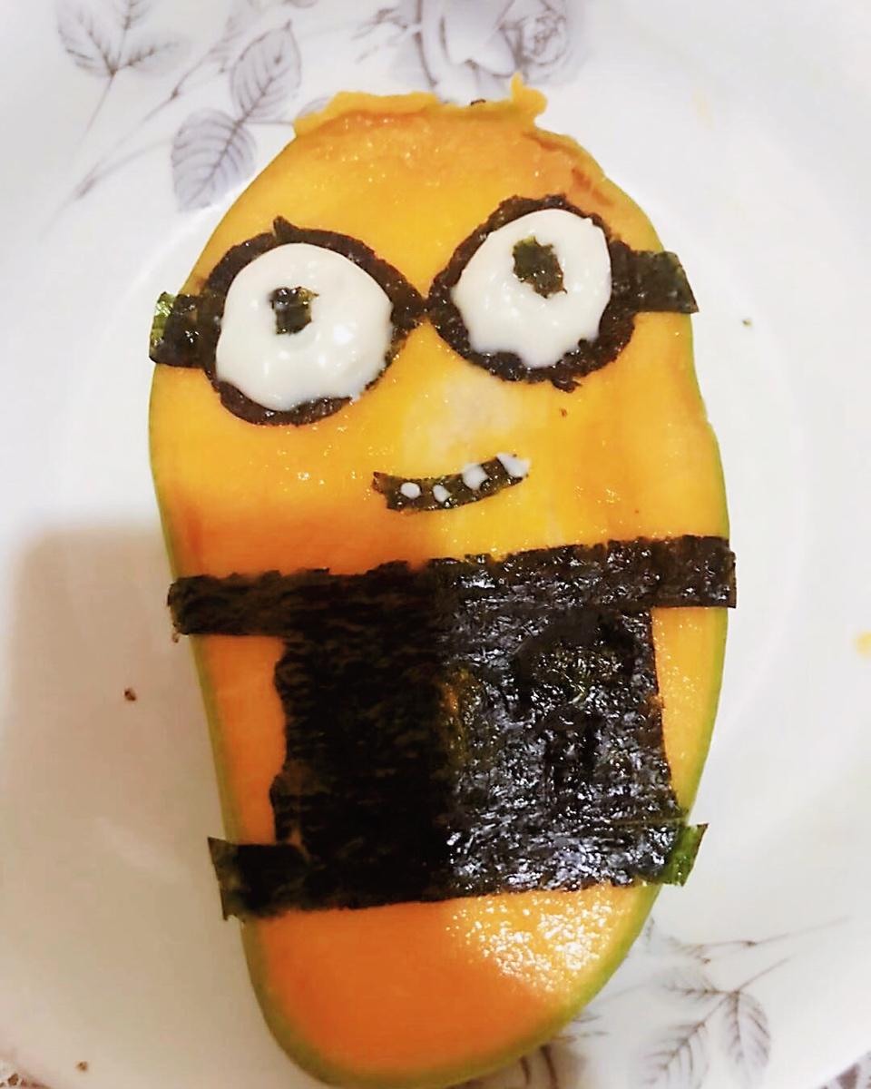 小黄人水果拼盘