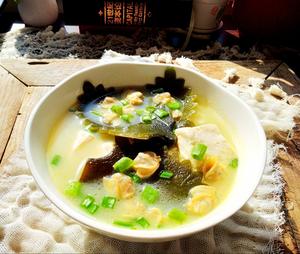 蛤蜊海带豆腐汤的做法 步骤12
