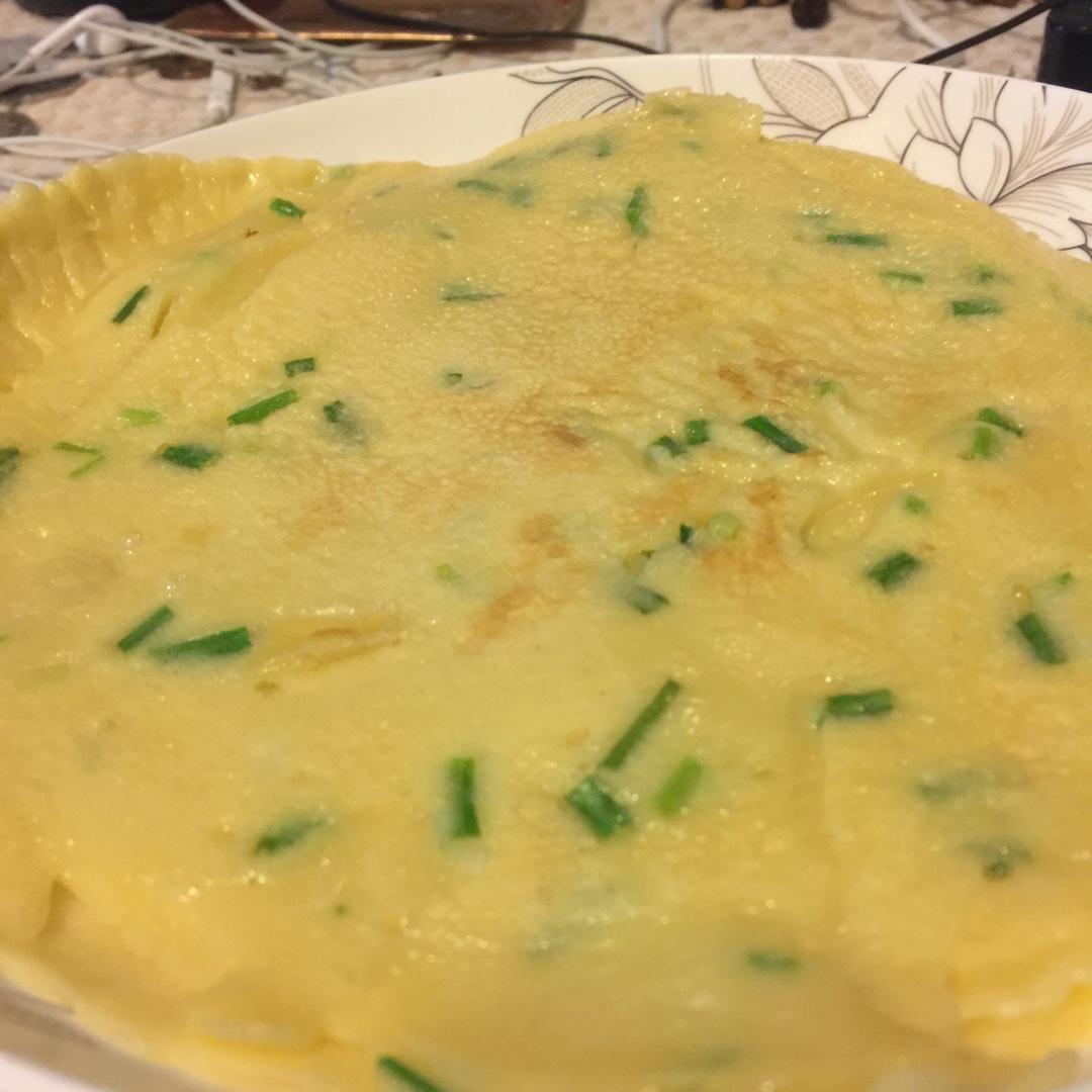 香葱鸡蛋饼