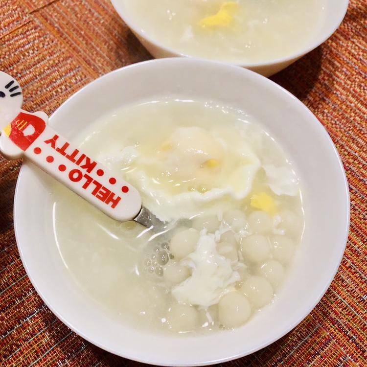 蛋花酒酿圆子