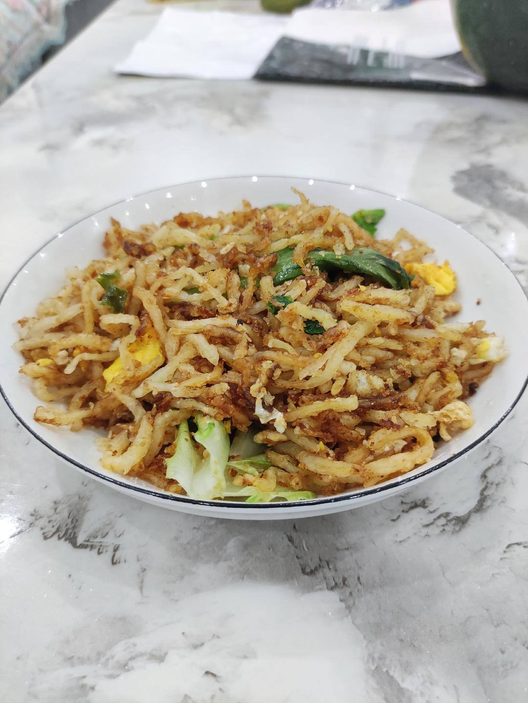 超简单炒不烂子/洋芋擦擦/山药丸子