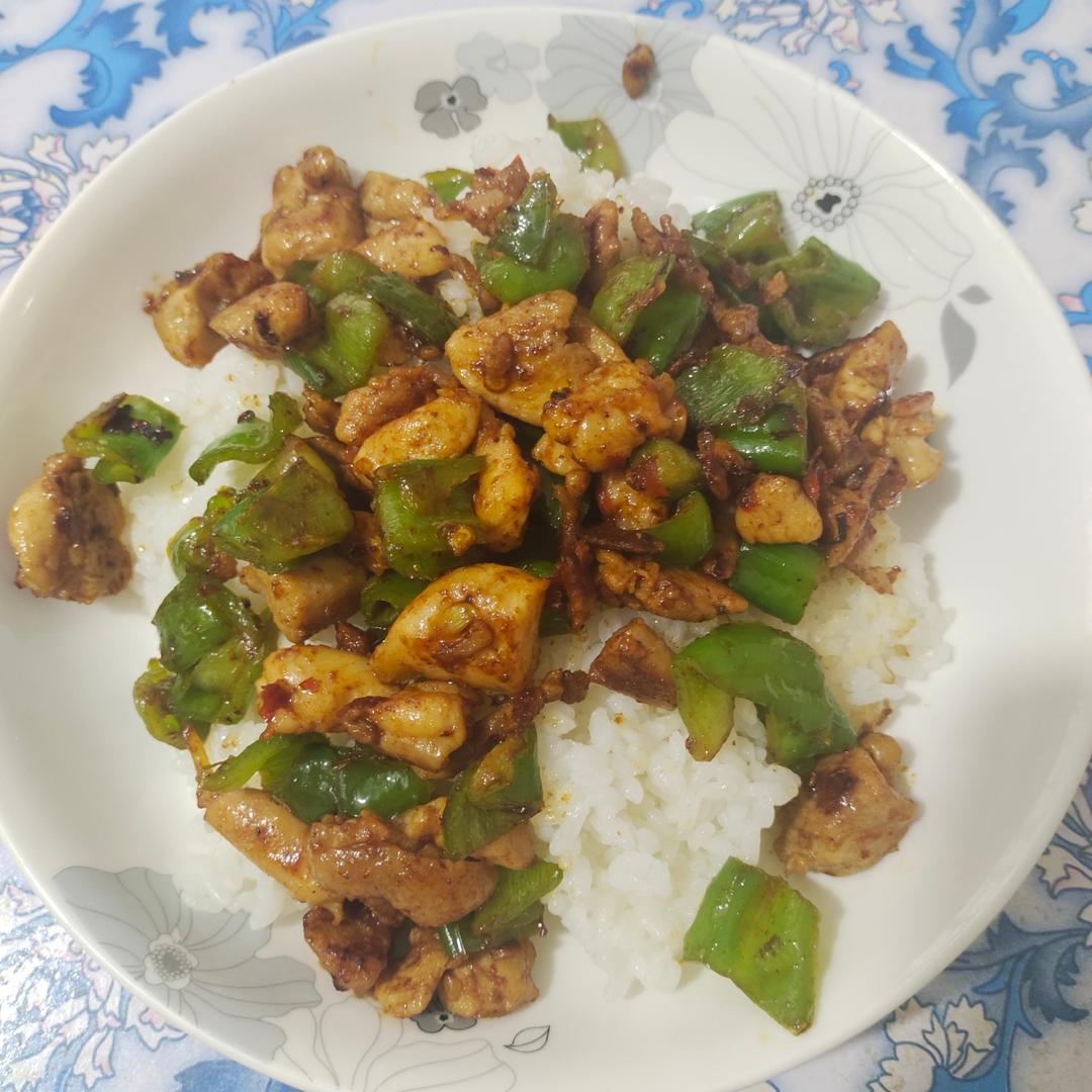 青椒炒鸡腿