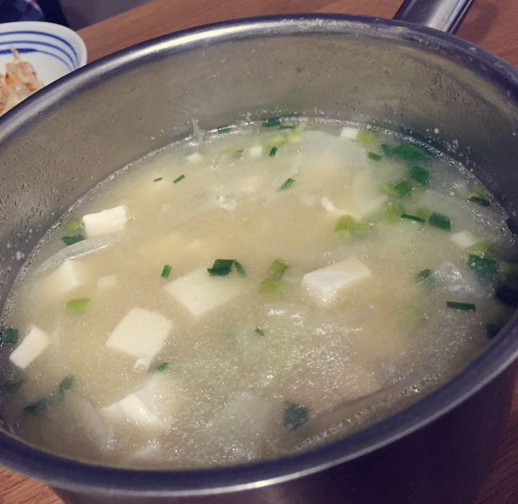 味噌萝卜暖身汤