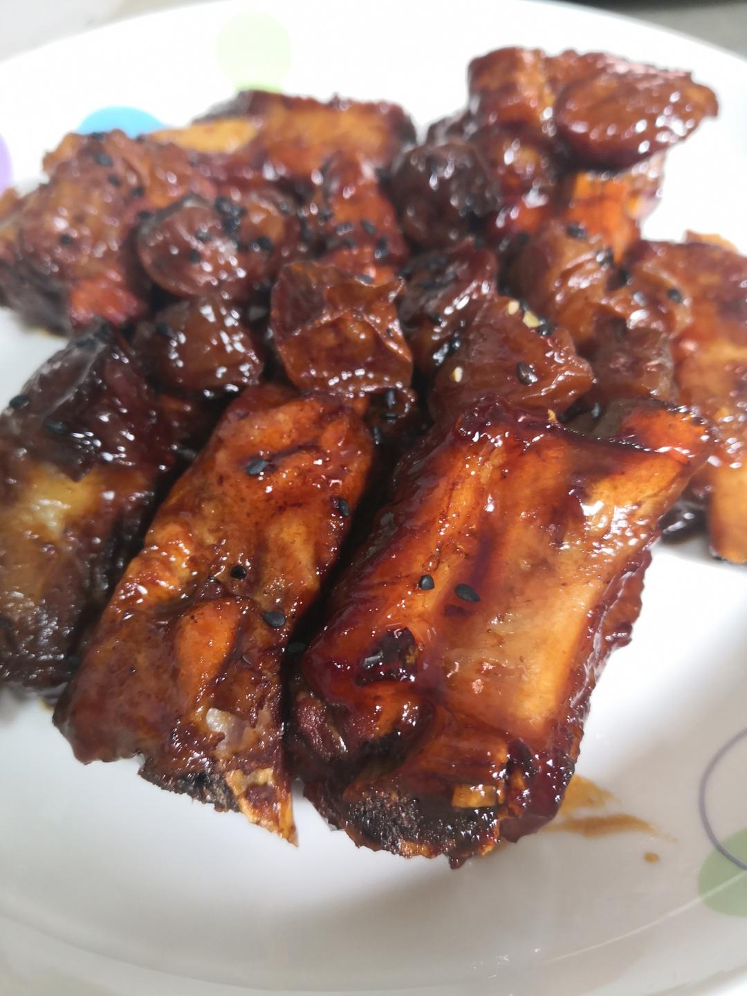 青梅排骨～小盆友的最爱的做法