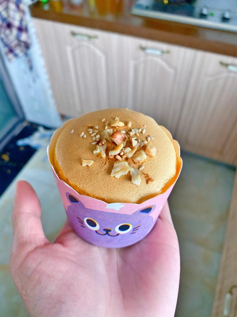 纸杯蛋糕 8寸戚风蛋糕的量