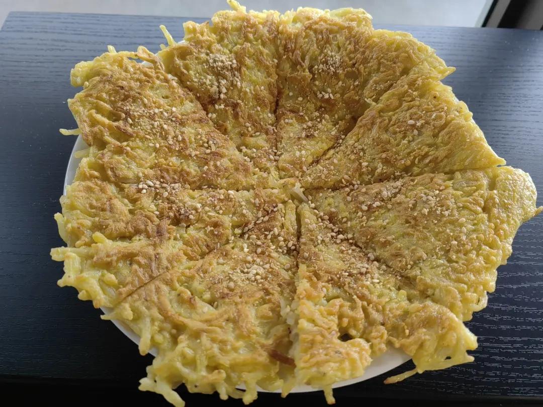 减脂一定要吃的土豆丝饼🥔外脆里软快手早餐