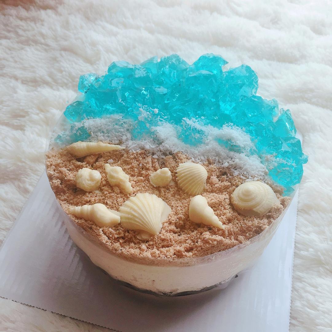 海洋酸奶慕斯蛋糕