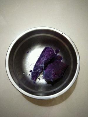 山药紫薯糕的做法 步骤4