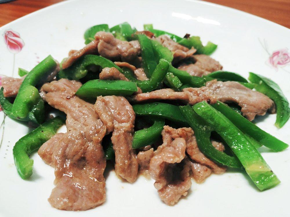 青椒炒牛肉