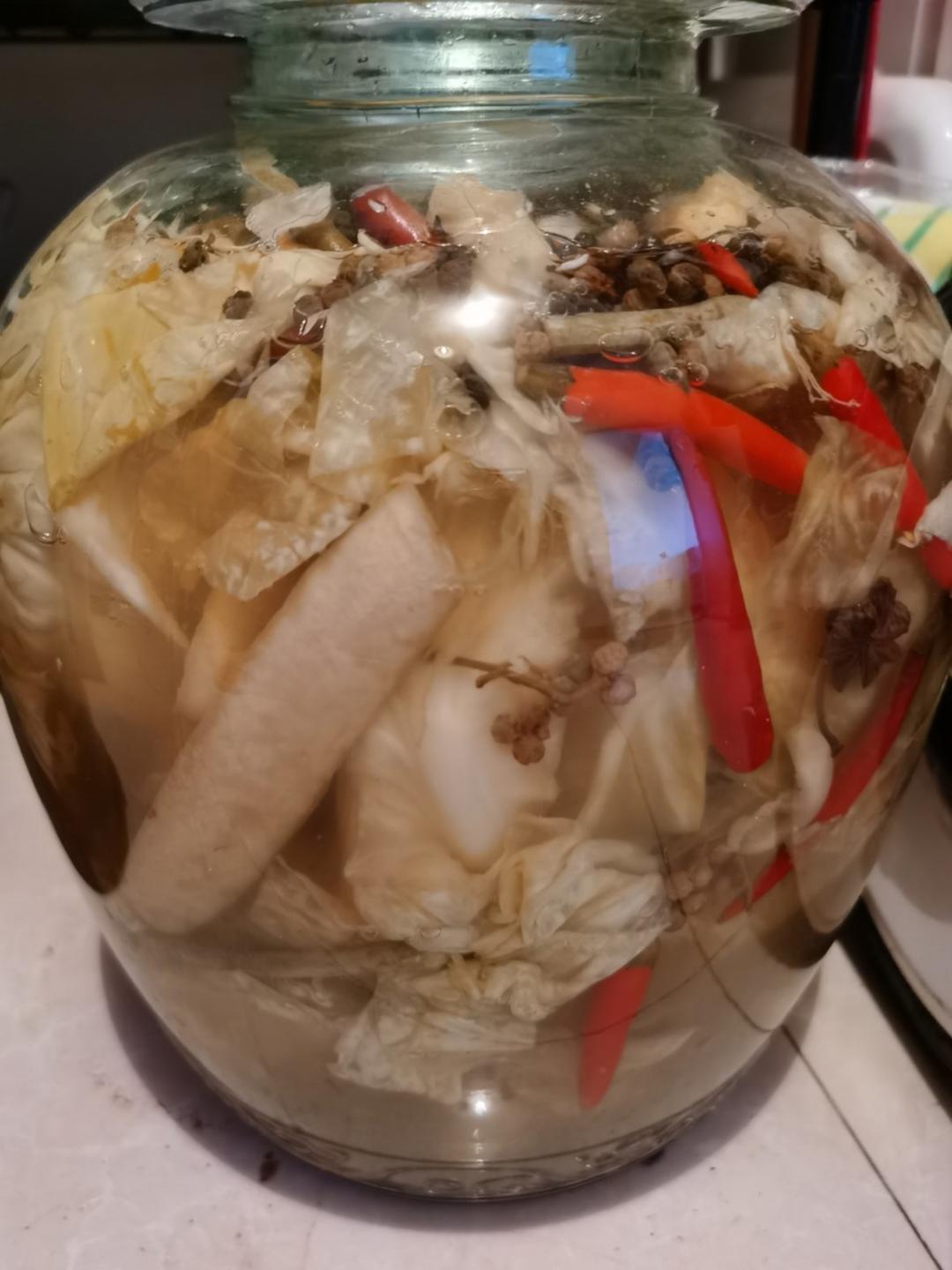 四川生水泡菜养护之_翻泡菜坛