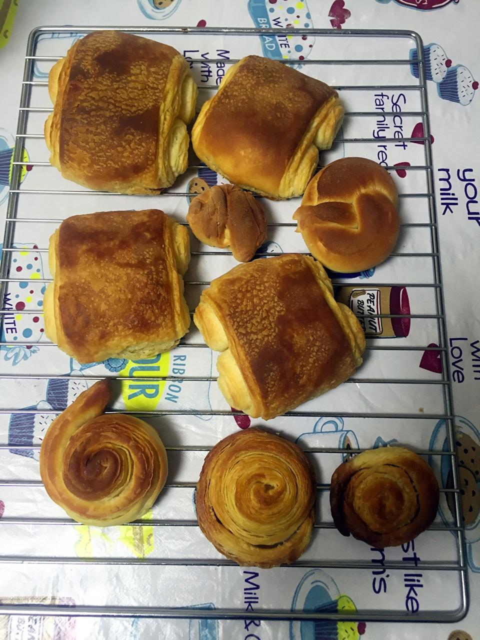 脏脏包-可颂牛角包Chocolate Croissants
