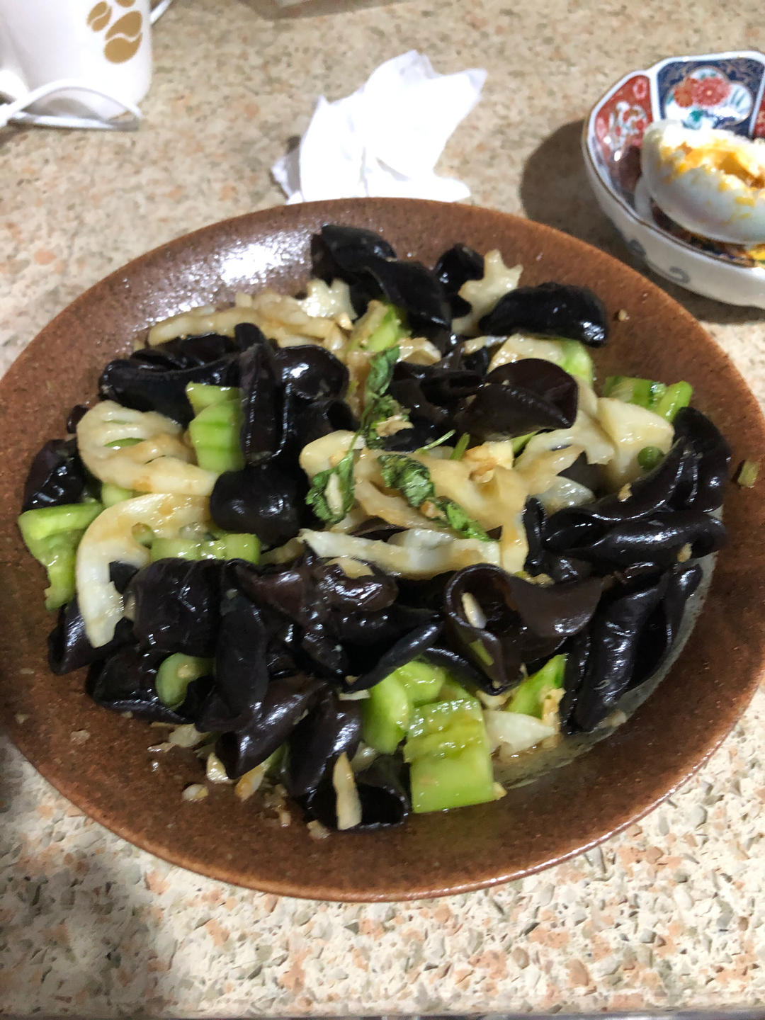 健脾开胃的凉拌木耳藕片